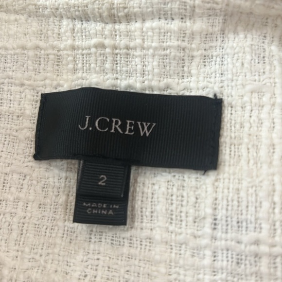 J. Crew Polka Dot Textured Tweed Blazer Jacket - Picture 14 of 14